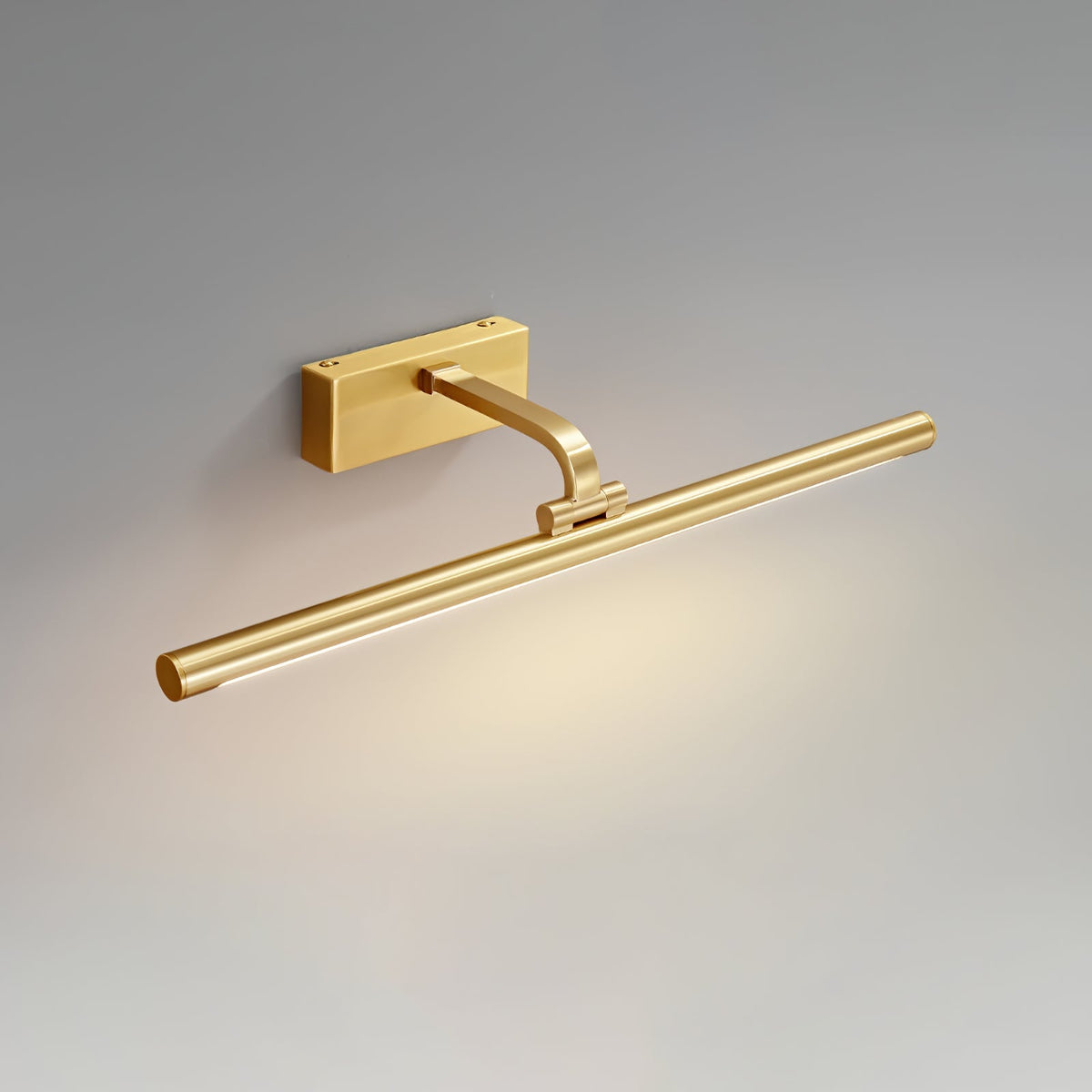 Linear LED Wall Light in Walnut Color