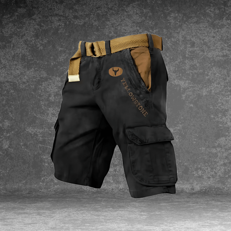 Shorts cargo confortables pour hommes, utilitaires et d'usage quotidien