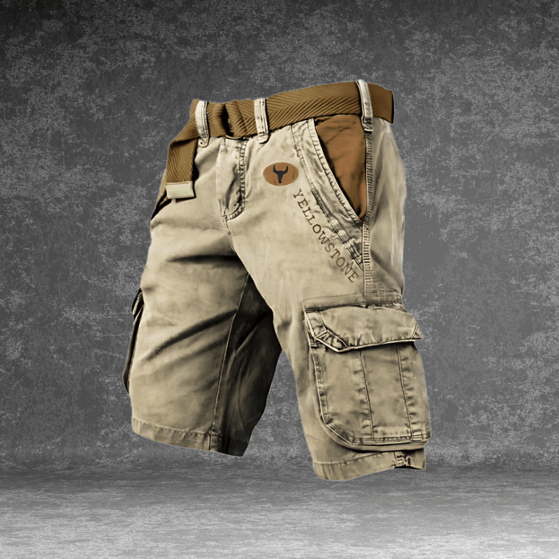 Shorts cargo confortables pour hommes, utilitaires et d'usage quotidien
