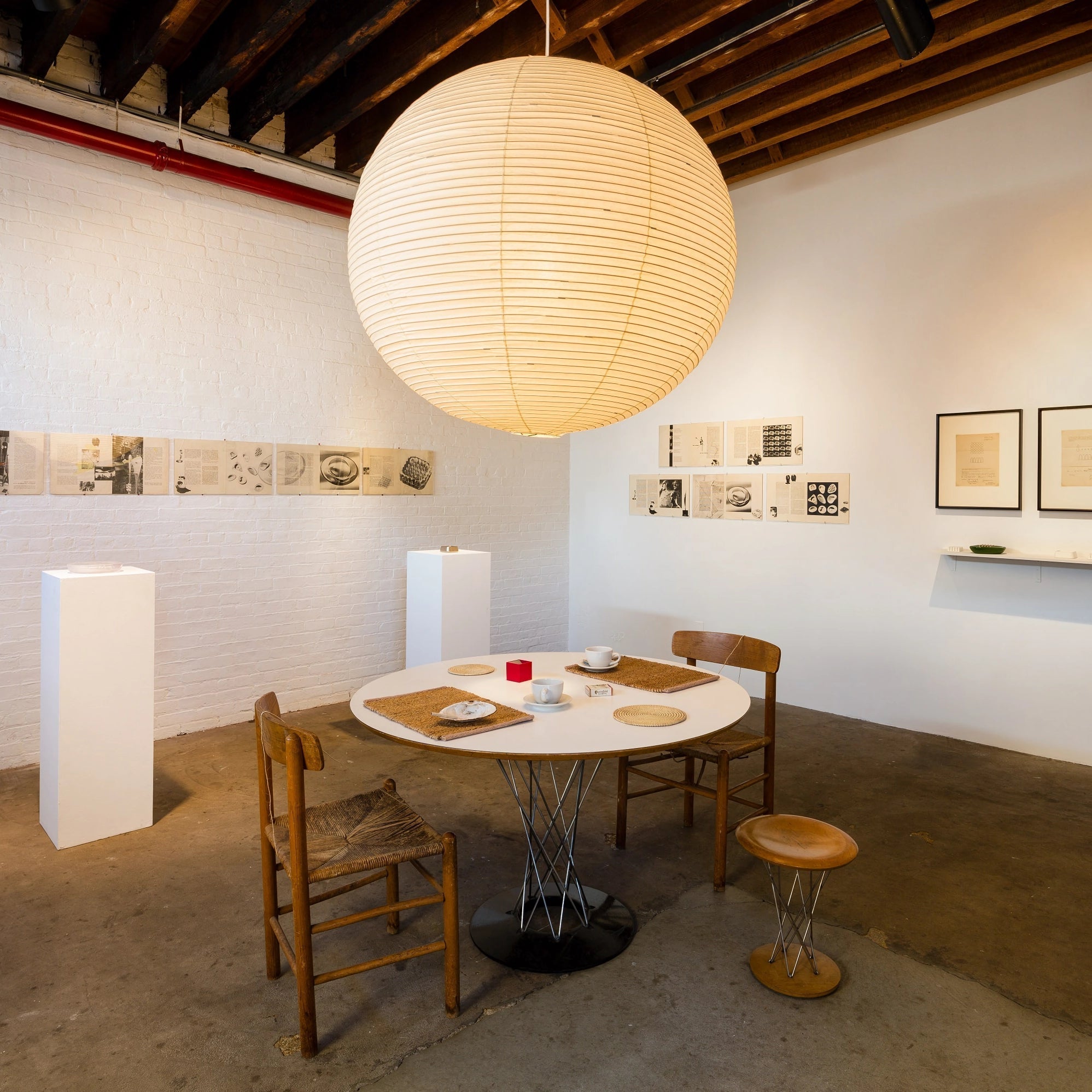 Japanese Handcrafted Washi Paper A Pendant Lamp