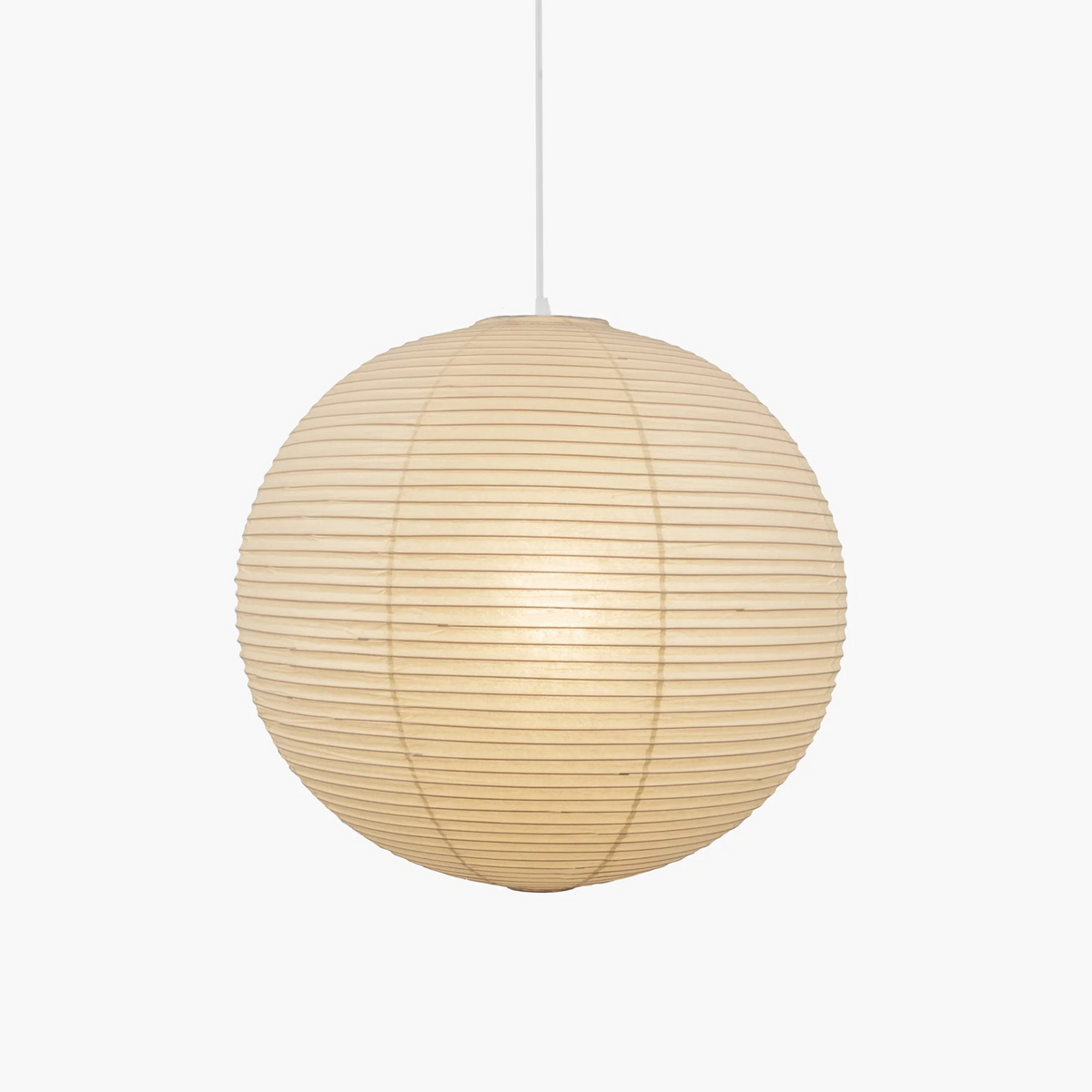 Papierowa lampa wisząca Lustra — średnica 40cm, ręcznie wykonany papier washi