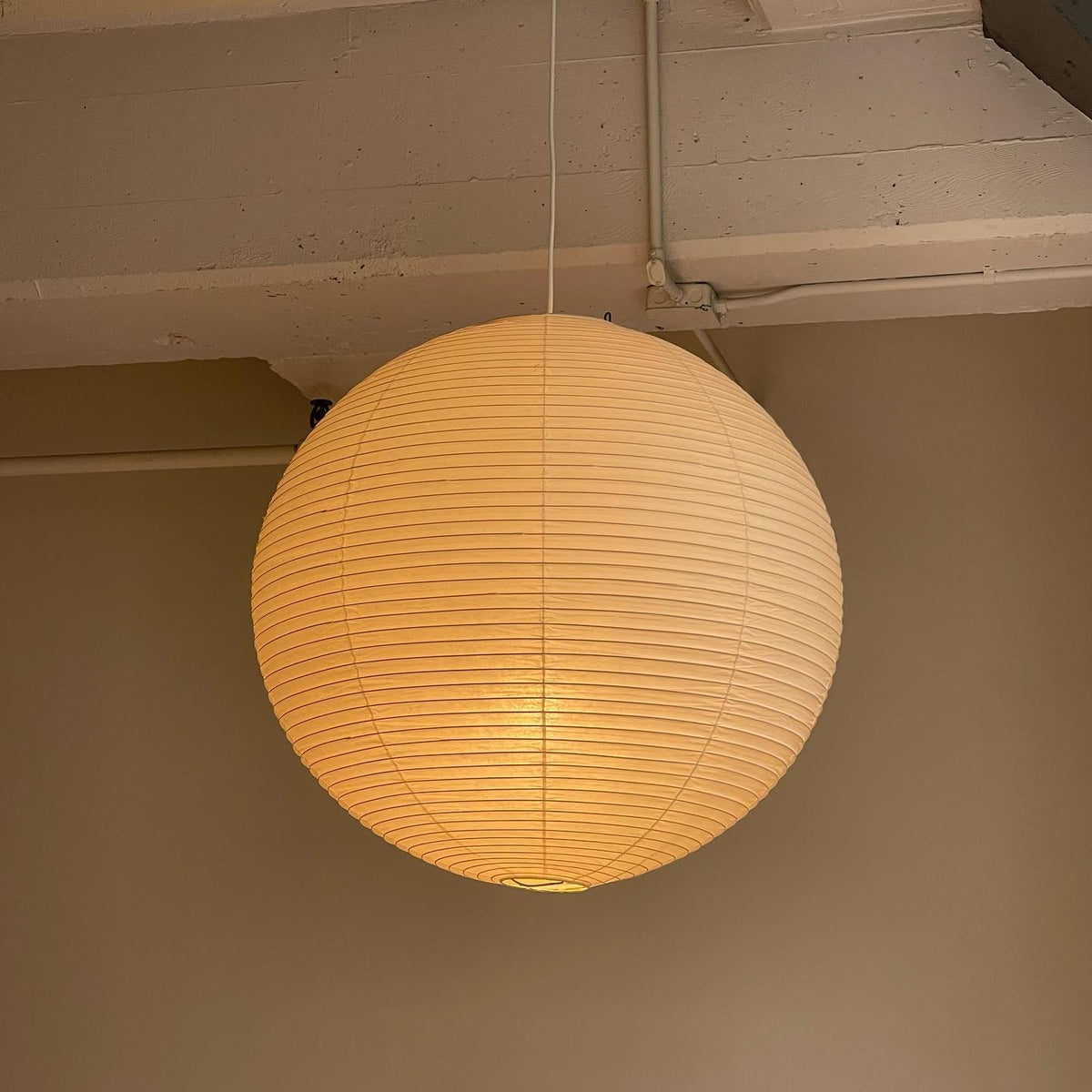 Japanese Handcrafted Washi Paper A Pendant Lamp