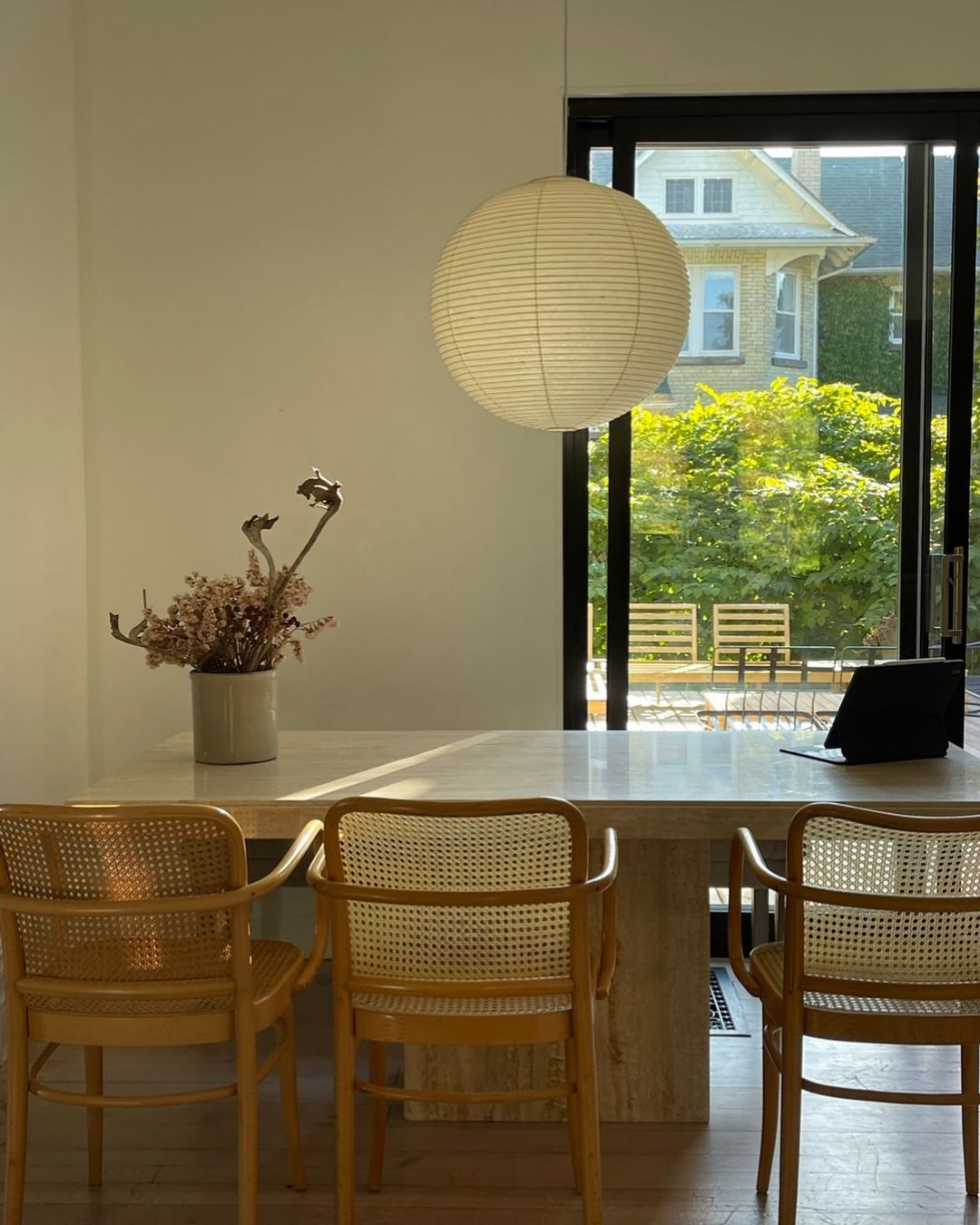 Japanese Handcrafted Washi Paper A Pendant Lamp