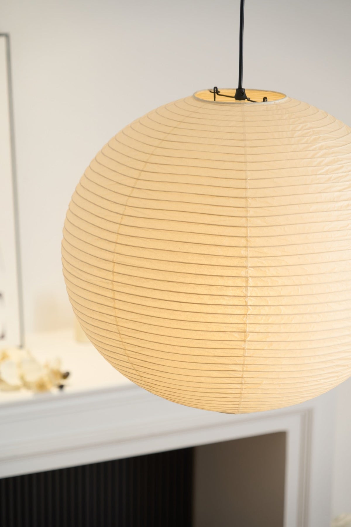 Japanese Handcrafted Washi Paper A Pendant Lamp