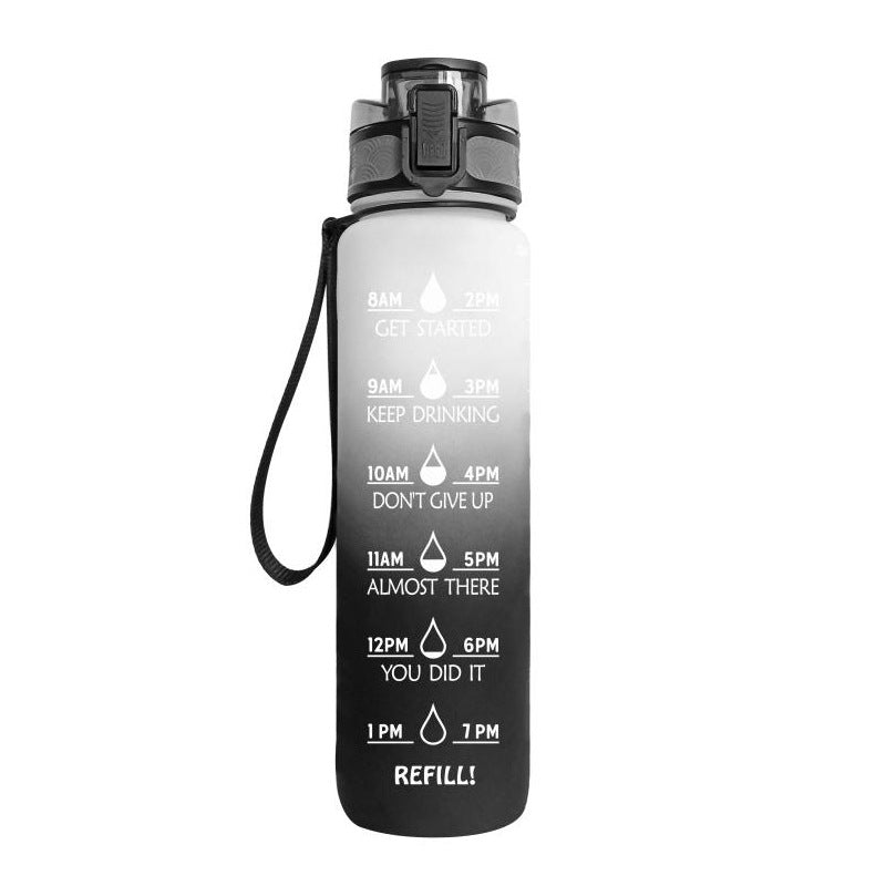 Nesteytysajan merkinnät vesipullo AquaPulsella