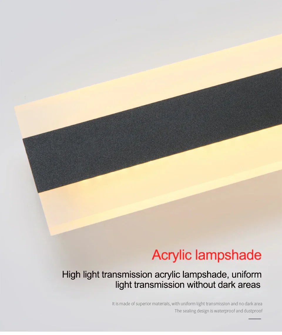 Luce da parete esterna impermeabile BrightLume per uso esterno