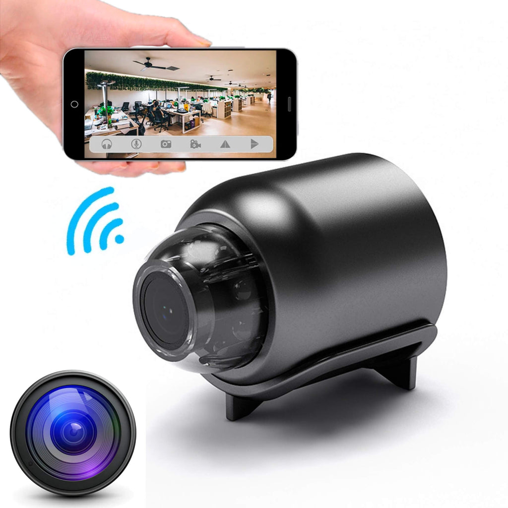 HydroGuard Wasserdichte Mini-Kamera Nachtsicht und Weitwinkelobjektiv IP WLAN 1080P 160