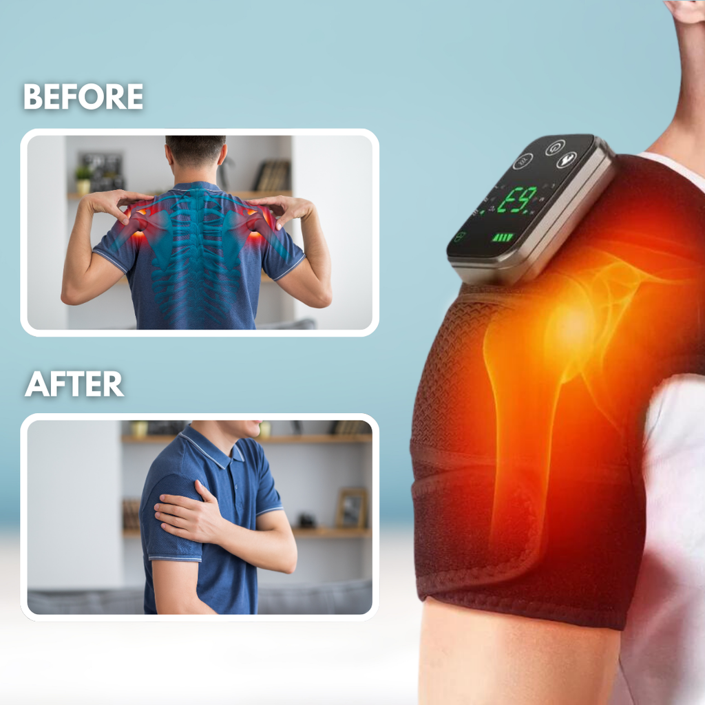Massageador de ombros aquecido WeRelieve