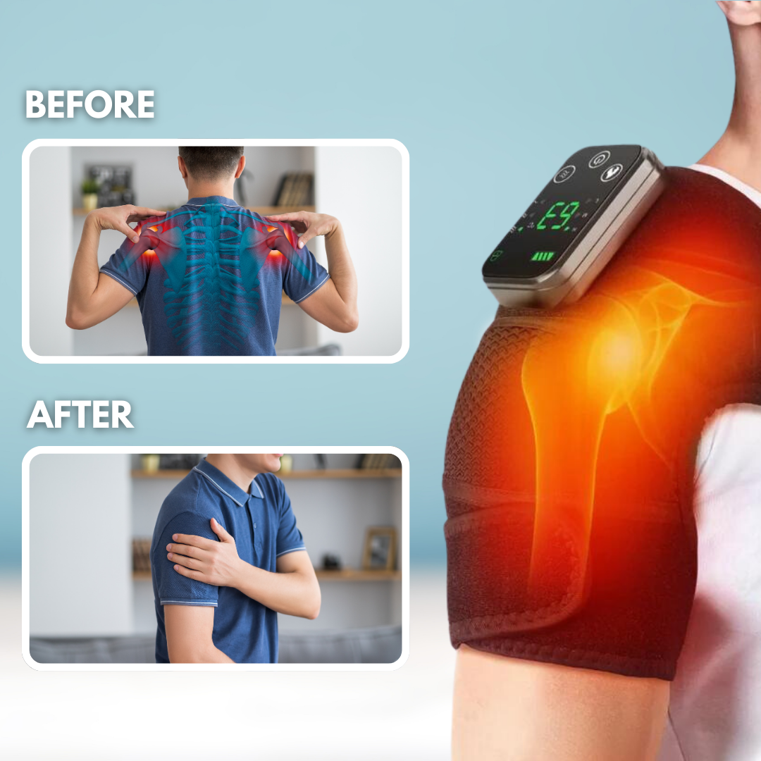 Massageador de ombros aquecido WeRelieve