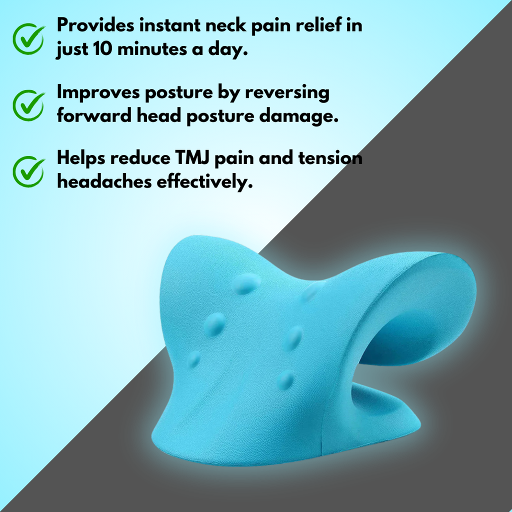 Almofada de Pescoço™ - Dispositivo de Tração Cervical