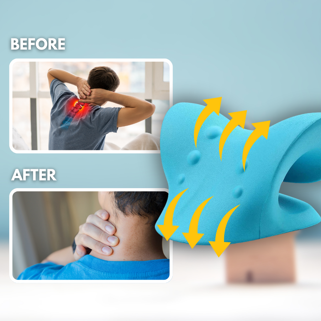 Almofada de Pescoço™ - Dispositivo de Tração Cervical
