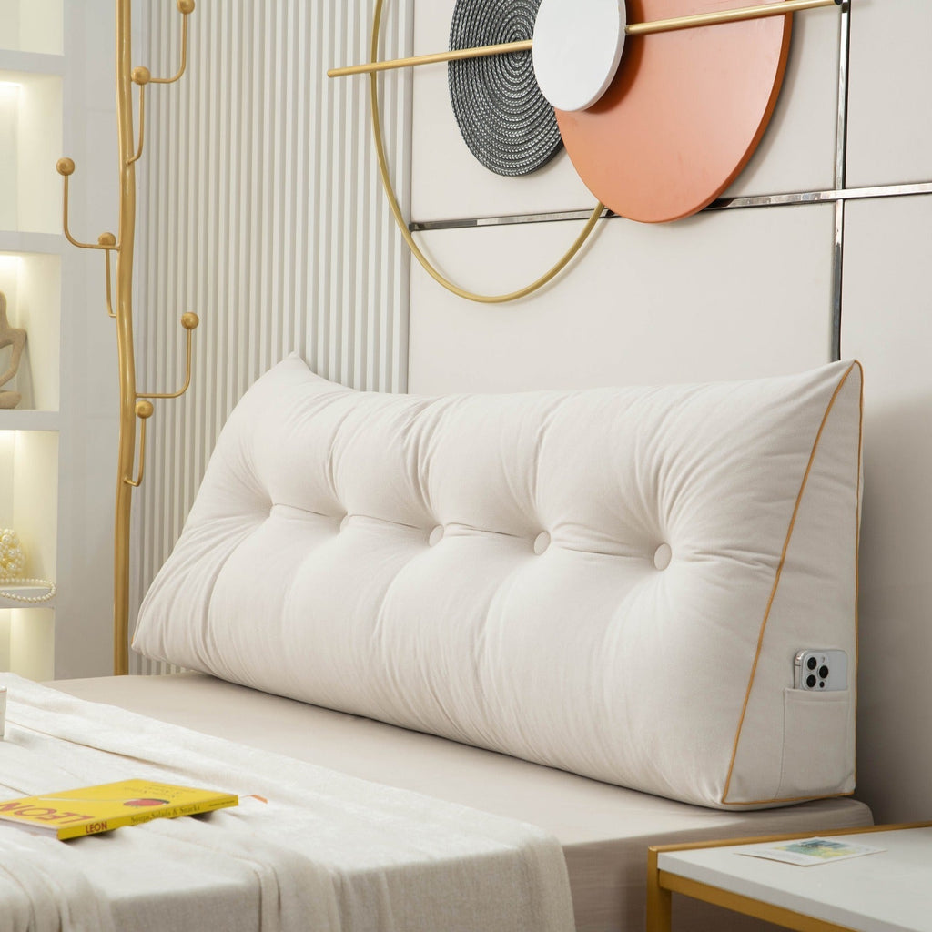 Luxusní elegantní klínový polštář