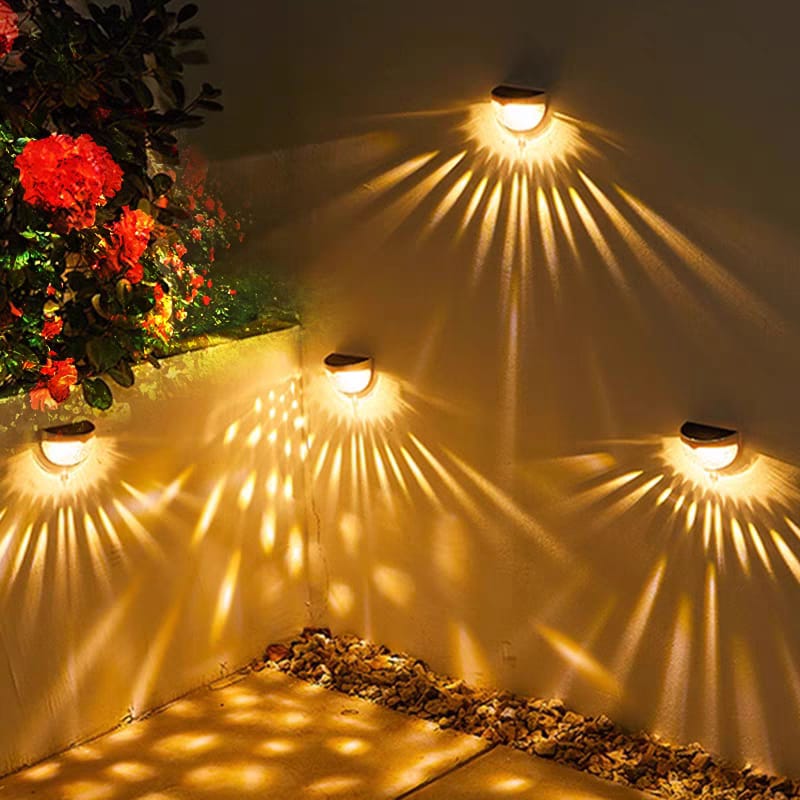 Lanterna de Parede Solar Radiance – Luz Exterior Resistente às Intempéries