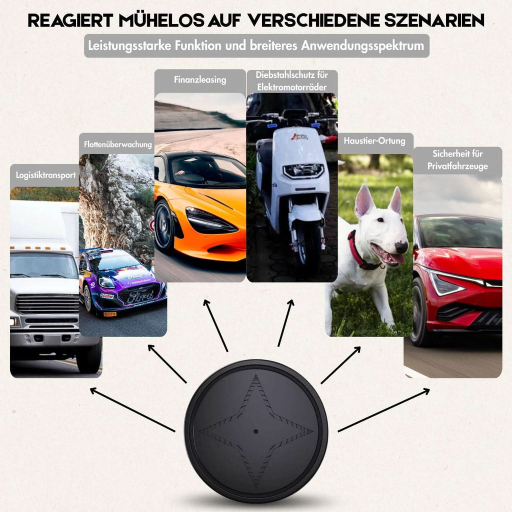 Manyetik montajlı kompakt GPS takip cihazı
