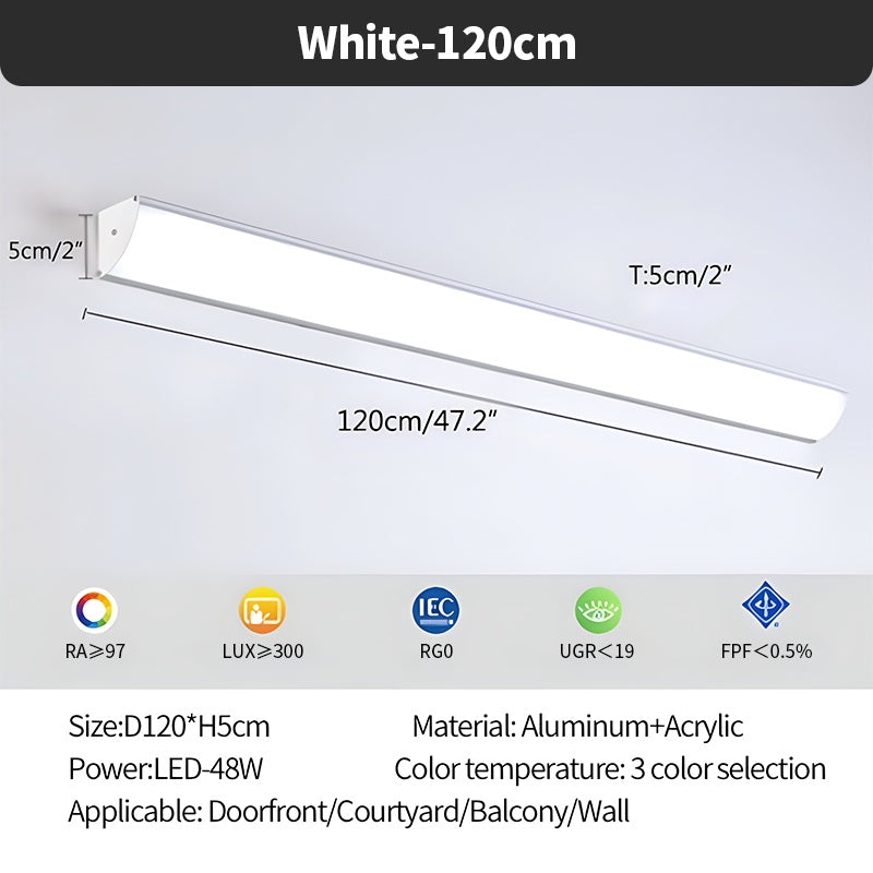 Wodoodwna Lampa Ścienna Zewnętrzna - Orntli