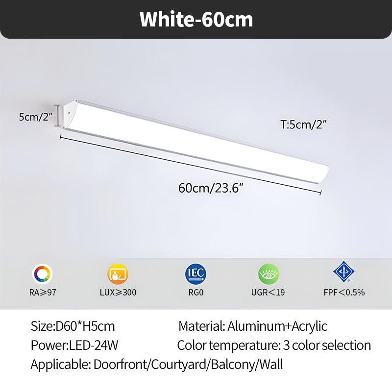 Wodoodwna Lampa Ścienna Zewnętrzna - Orntli
