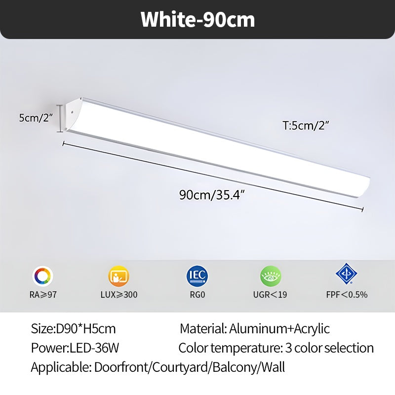 Wodoodwna Lampa Ścienna Zewnętrzna - Orntli