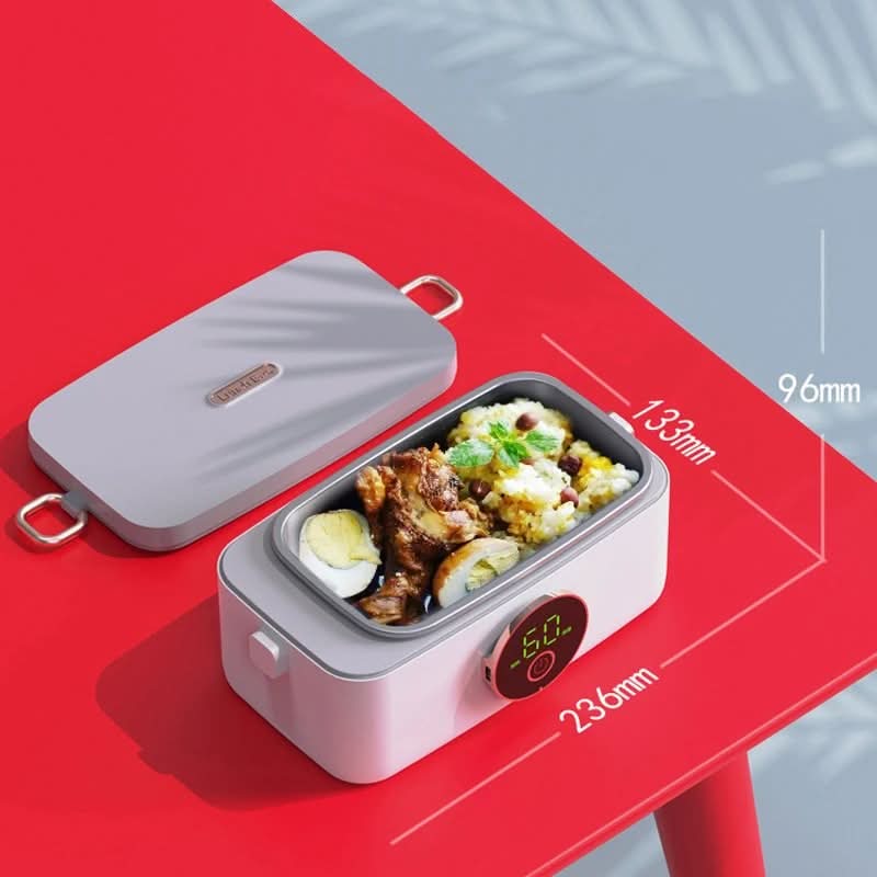 AuroraFlex kabellose Lunchbox für warme Mahlzeiten unterwegs, wiederaufladbar, 16000 mAh