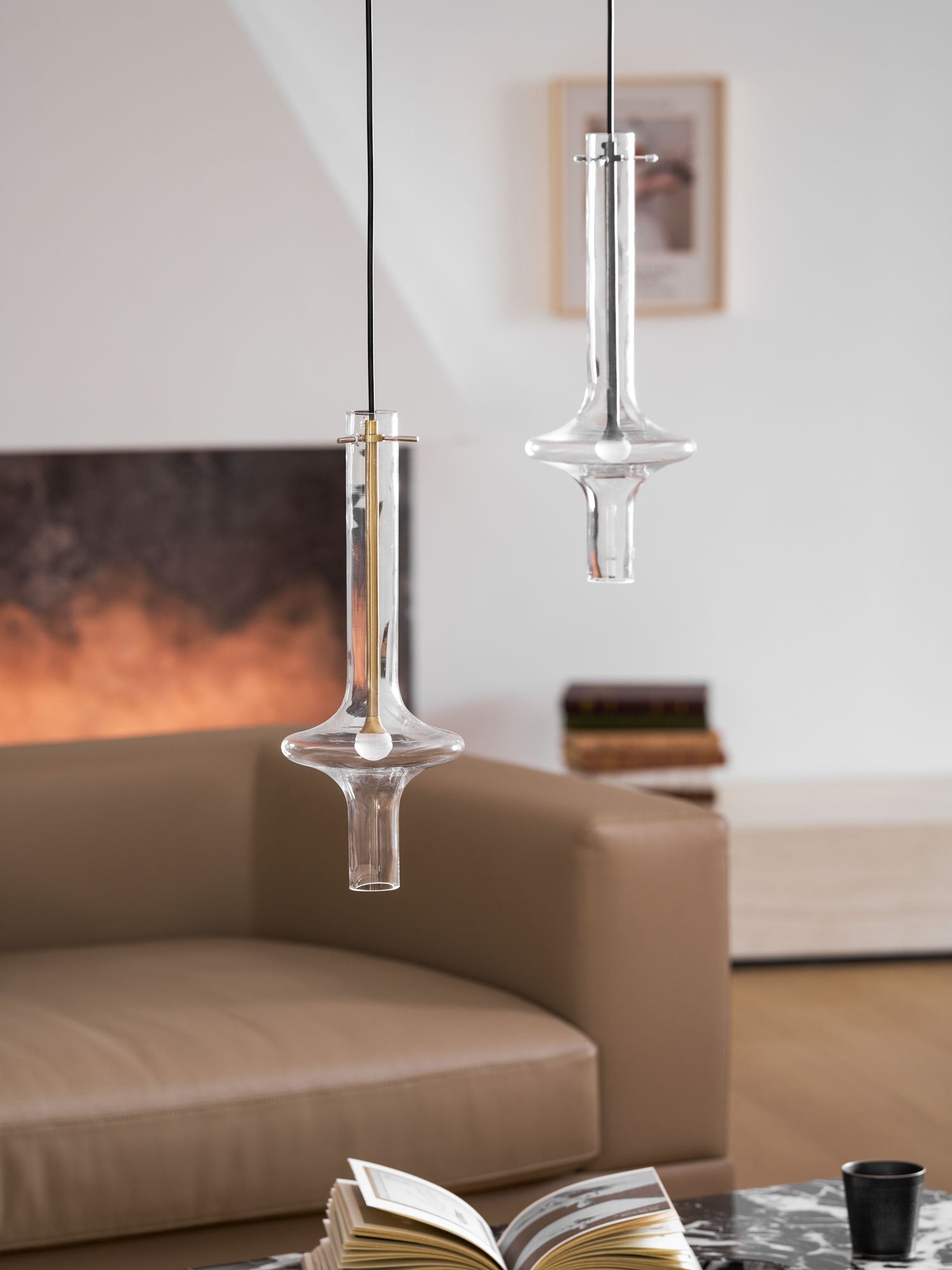 Wonder moderne loftsophængt lampe
