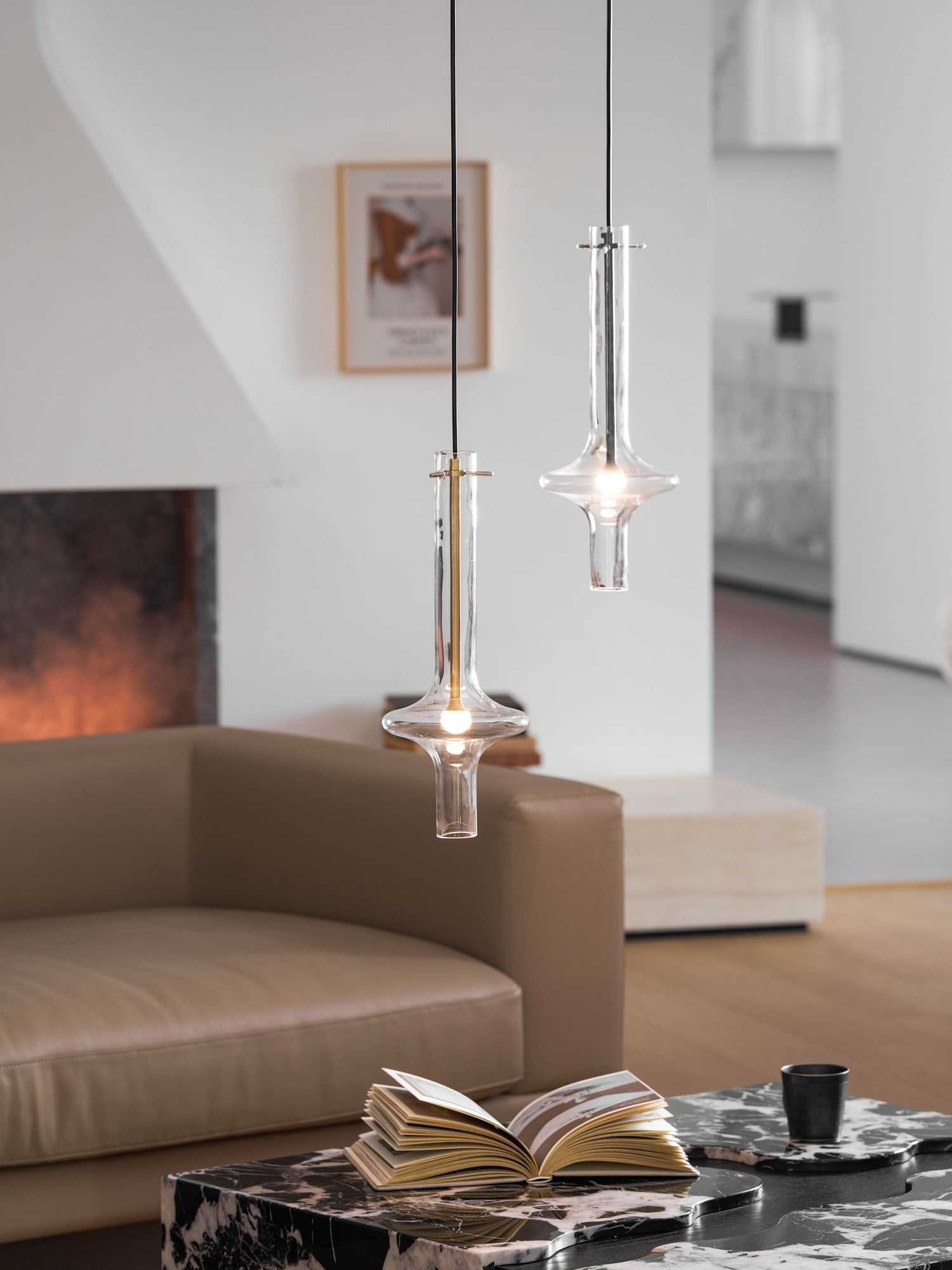 Wonder moderne loftsophængt lampe
