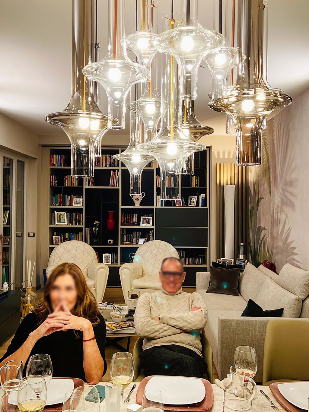 Wonder moderne loftsophængt lampe