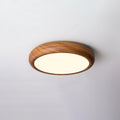 Grena Wood Grain Round Ceiling Light - Neutralighting