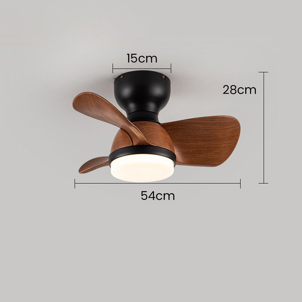 ArdenWood LED fa mennyezeti ventilátor a modern kényelemért
