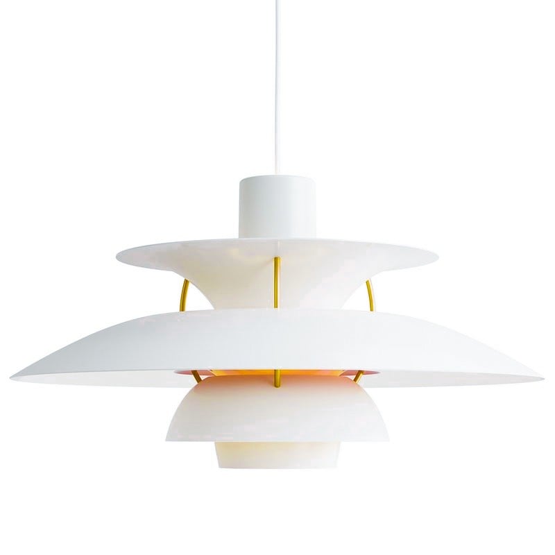 Macaron-pendellampe — metallskjerm i 15 farger, E27, 30–50 cm