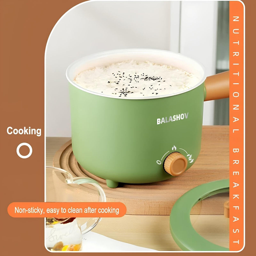 コンパクト電気ノンスティック炊飯器 ミニ鍋付き、110V/220V | Orntli