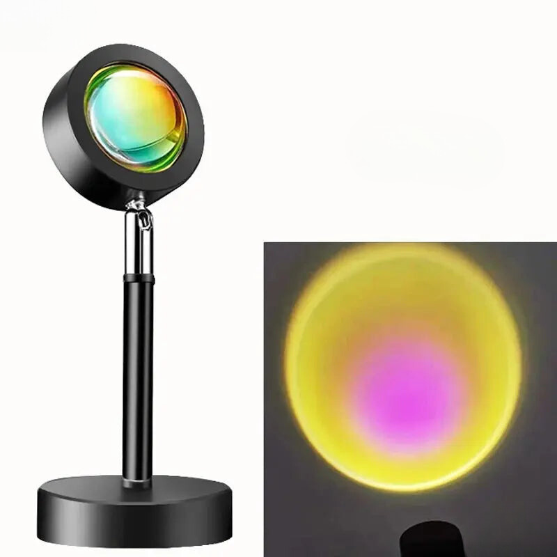 Lampada a proiezione LED Aura del Crepuscolo per illuminazione ambientale domestica