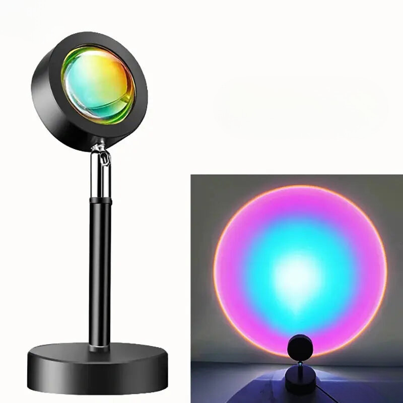 Lampada a proiezione LED Aura del Crepuscolo per illuminazione ambientale domestica