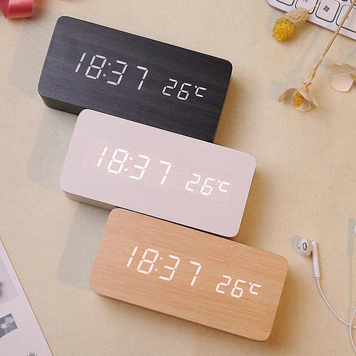 ChicClock - Reloj despertador elegante con activación por voz