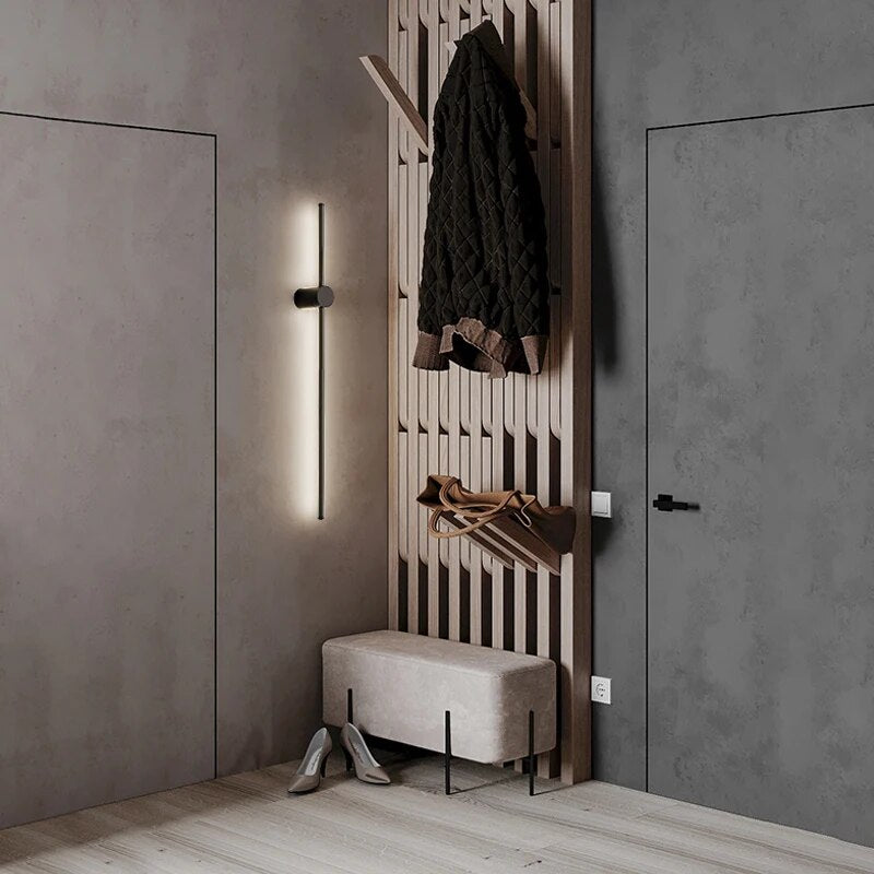 Lampa ścienna LumaNova w stylu minimalistycznym do nowoczesnych wnętrz