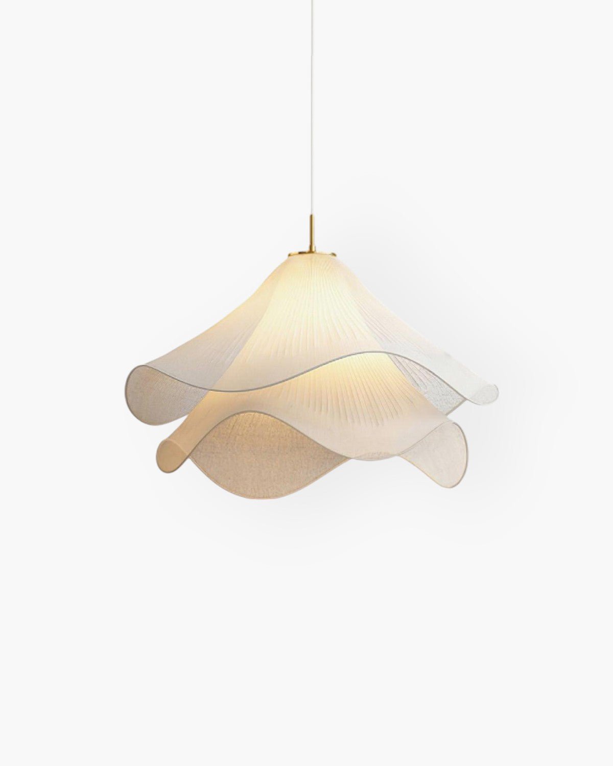 Florenza | Petal Fabric Pendant Light 30cm Warm 3000K