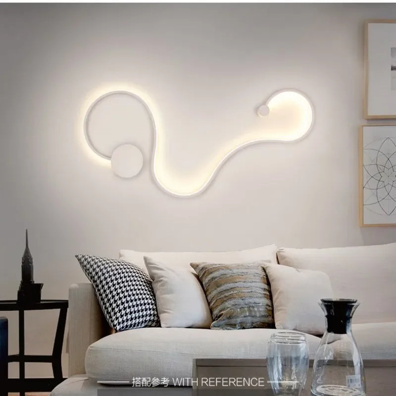 LumaNest Lampada da Parete Semplicità per Ambienti Abitativi Moderni