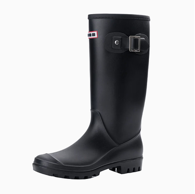 AeroStep Regenstiefel Damen Hochschaft Wasserdicht mit rutschfester Sohle
