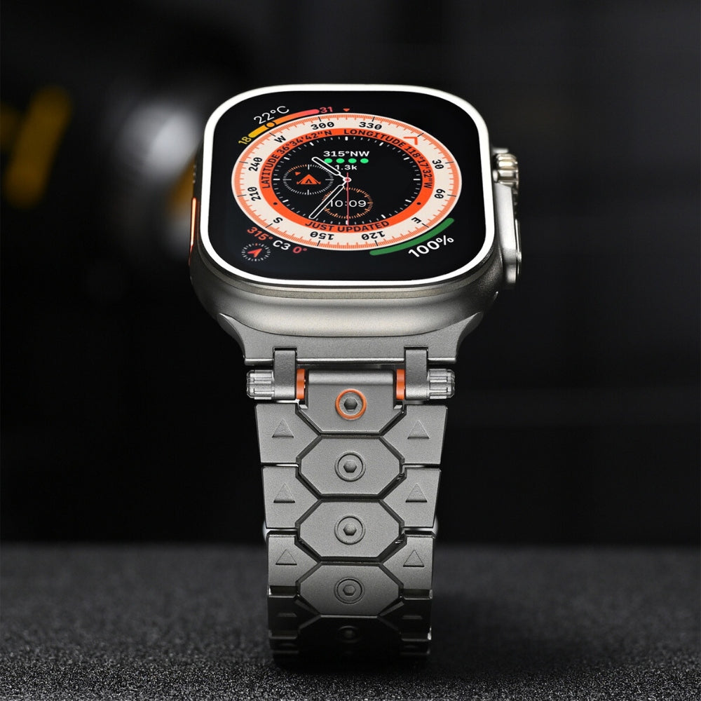 FusionX-titaaninen Apple Watch -rannehihna