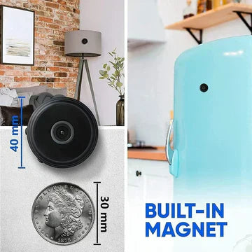 NovaCam Mini Kabellose Magnetkamera mit Echtzeit-Audio- und Videoüberwachung