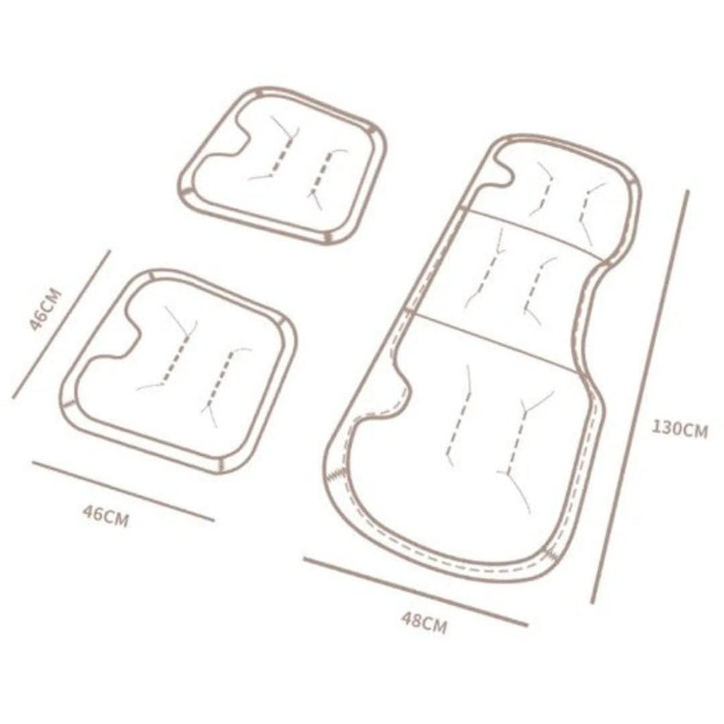 Cuscino ergonomico AeroComfort per sedile auto per lunghi viaggi e pendolarismo