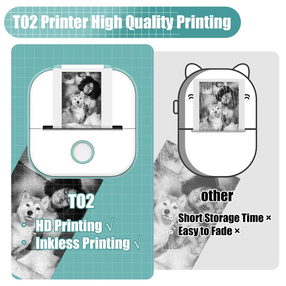 Taşınabilir Mini Yazıcı Nova Print Anında Fotoğraf Yazıcısı