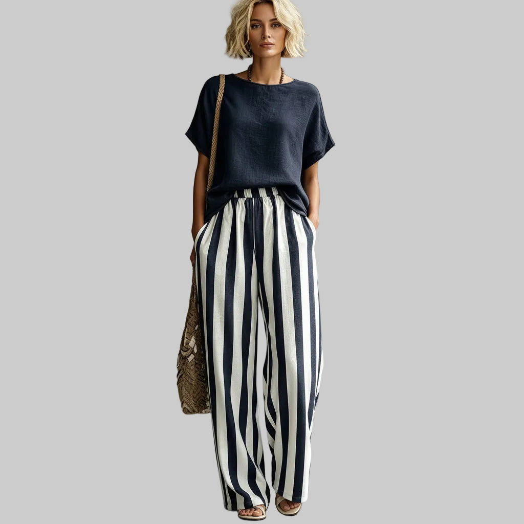 Look Casual Short Sleeve Set
