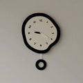 Reloj de pared de diseño abstracto para sala de estar