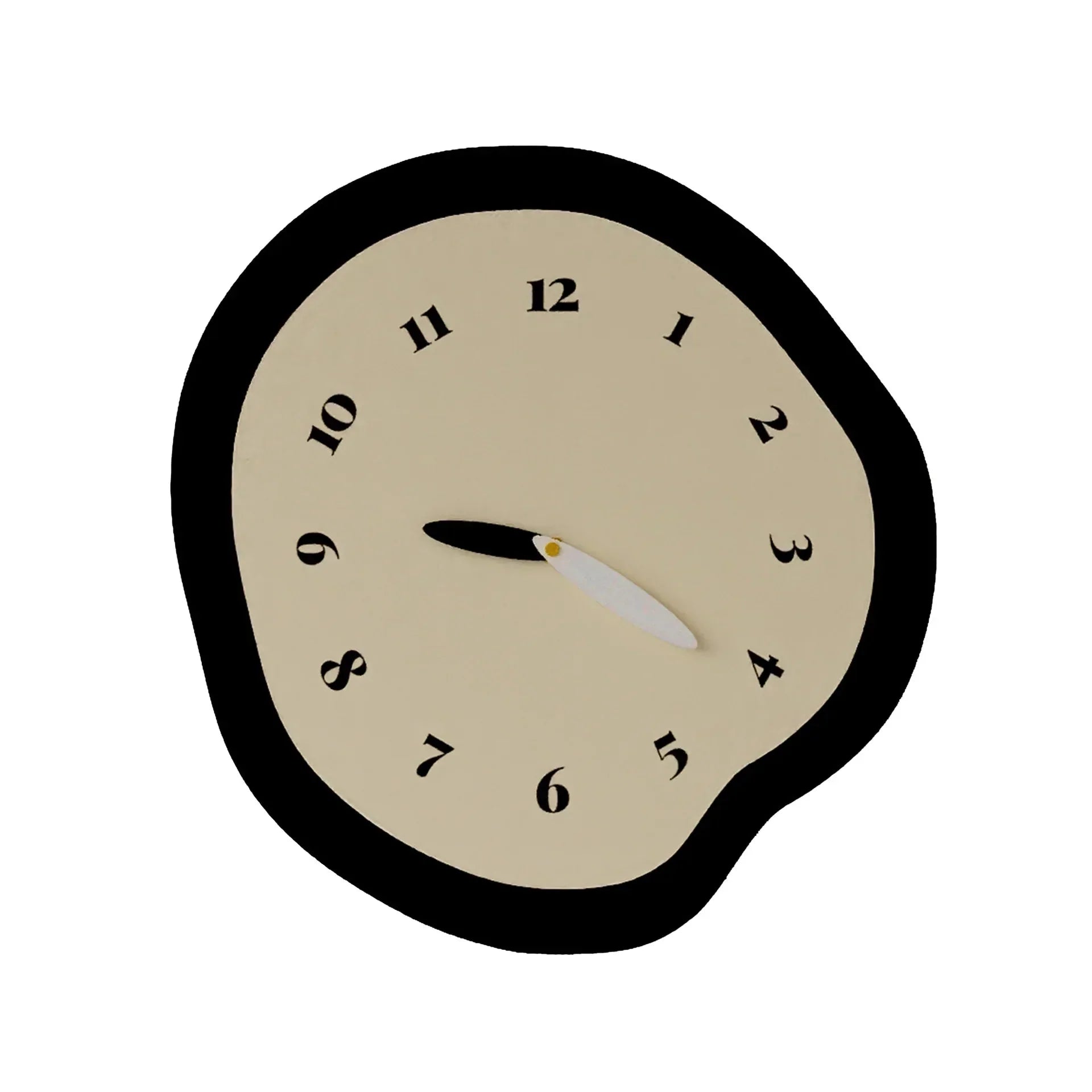 Reloj de pared de diseño abstracto para sala de estar