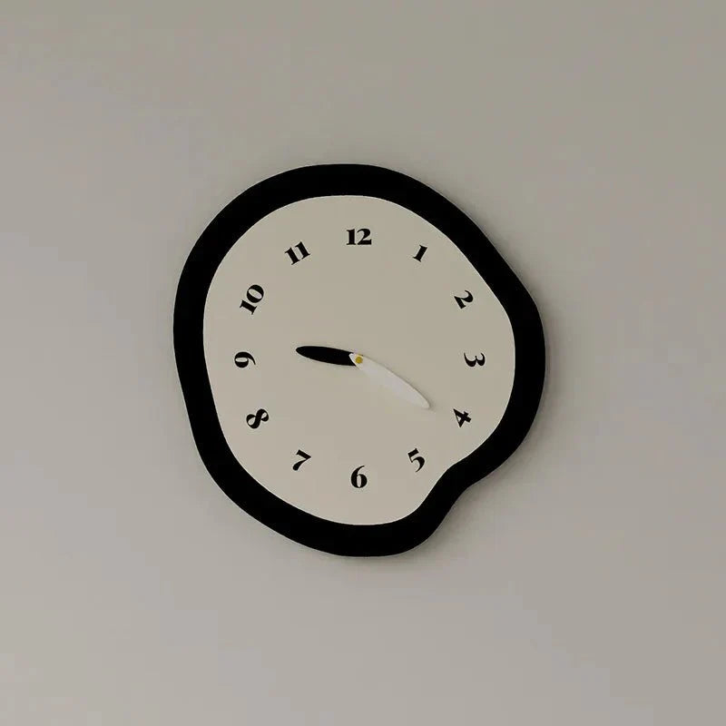 Reloj de pared de diseño abstracto para sala de estar