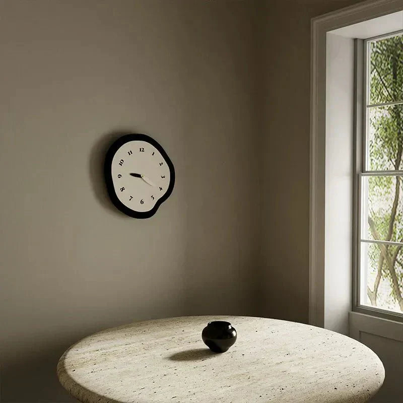 Reloj de pared de diseño abstracto para sala de estar
