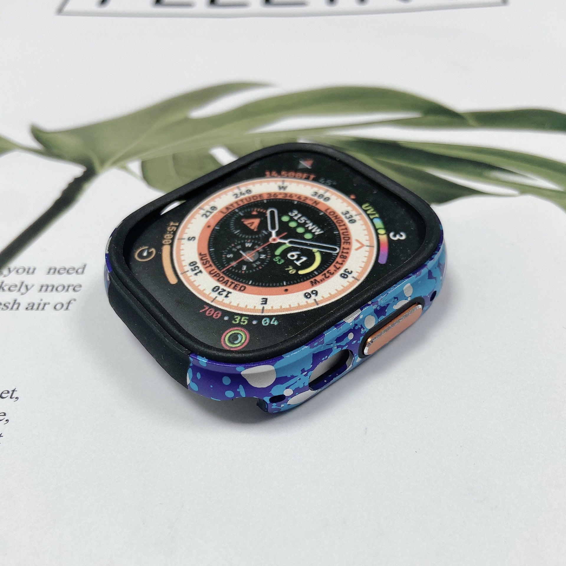 Masszív alumínium ötvözet tok Apple Watch Ultra-hoz