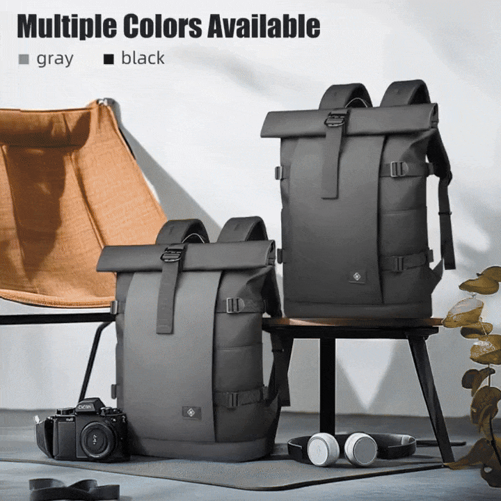 Mochila versátil y expandible TrailFlex con compartimento para portátil para aventureros