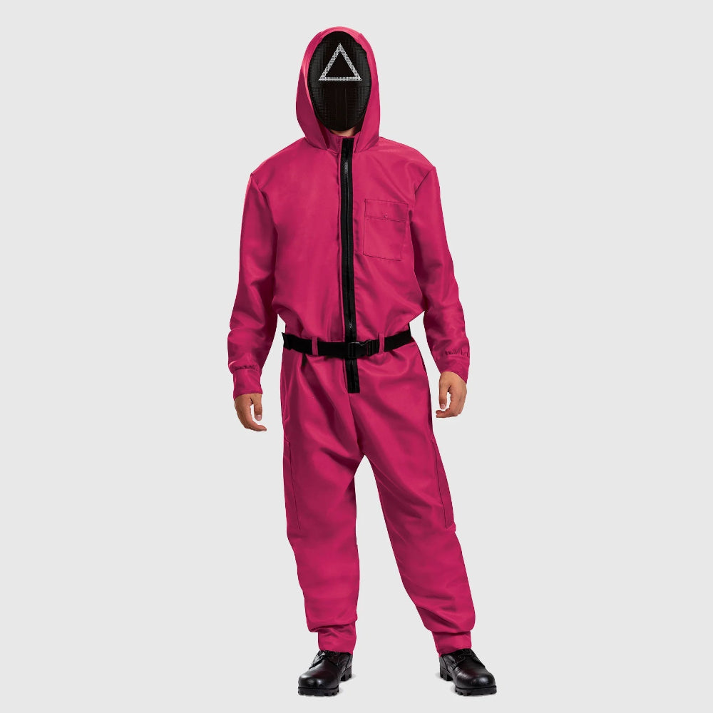 Kostýmový overal s maskou – halloweenský outfit