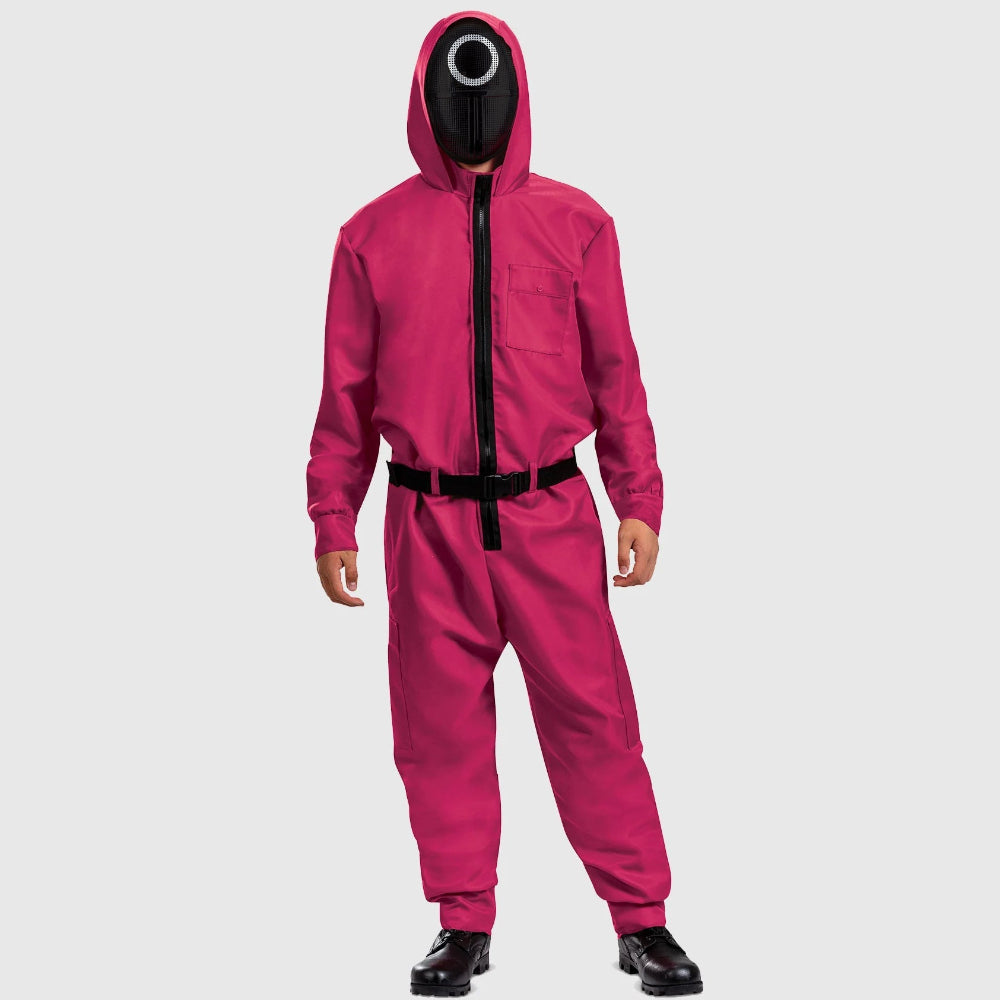 Kostýmový overal s maskou – halloweenský outfit