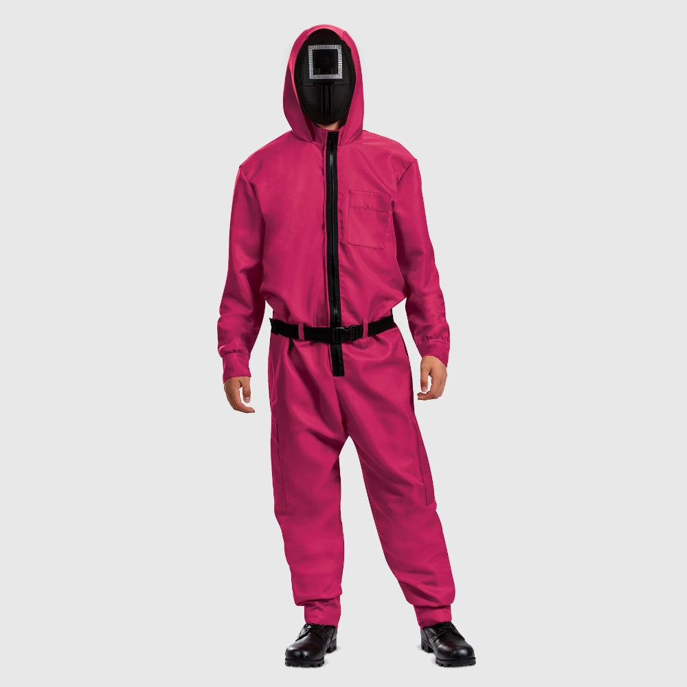Kostýmový overal s maskou – halloweenský outfit